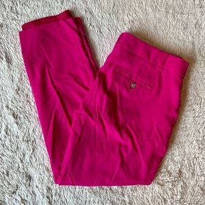 Banana Republic Avery hot pink pant. Size 4.